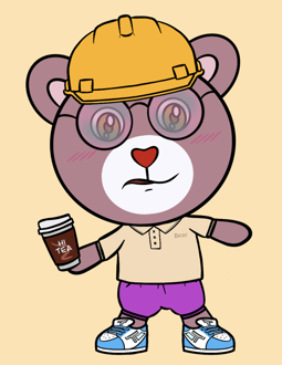 Best Polygon NFT Collection on Opensea - Jolly Teddy Party #9699
