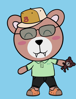 Best Polygon NFT Collection on Opensea - Jolly Teddy Party #972