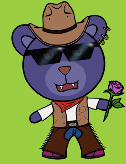 Best Polygon NFT Collection on Opensea - Jolly Teddy Party #9763