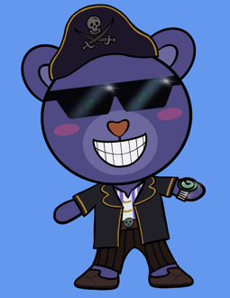 Best Polygon NFT Collection on Opensea - Jolly Teddy Party #9777