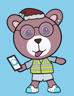 Best Polygon NFT Collection on Opensea - Jolly Teddy Party #9786