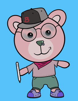 Best Polygon NFT Collection on Opensea - Jolly Teddy Party #9791