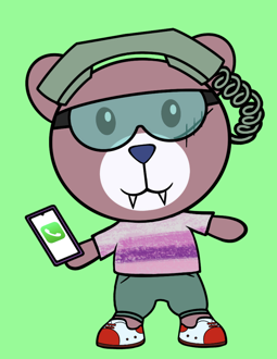 Best Polygon NFT Collection on Opensea - Jolly Teddy Party #9795