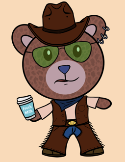 Best Polygon NFT Collection on Opensea - Jolly Teddy Party #9797
