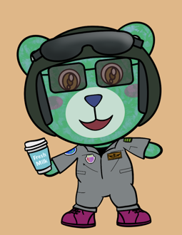 Best Polygon NFT Collection on Opensea - Jolly Teddy Party #98