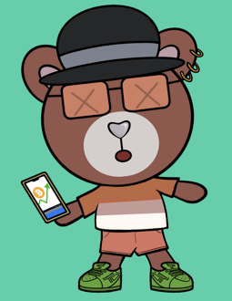 Best Polygon NFT Collection on Opensea - Jolly Teddy Party #983