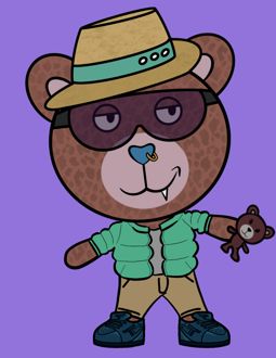 Best Polygon NFT Collection on Opensea - Jolly Teddy Party #998